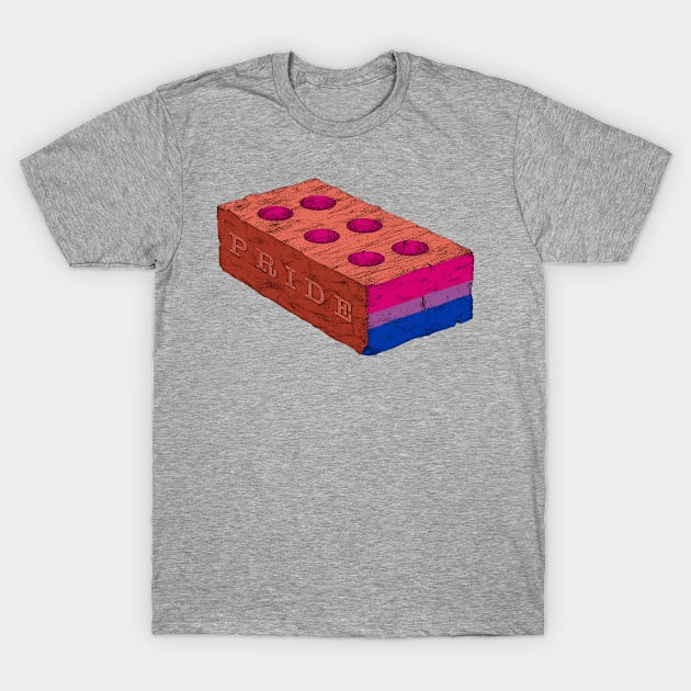 Bisexual Pride T-Shirt by Ndanceart